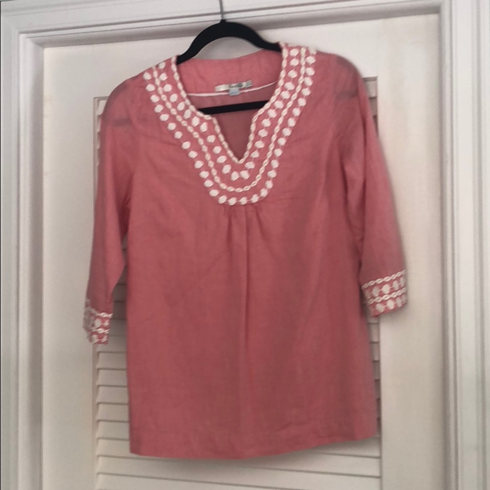 Boden red tunic